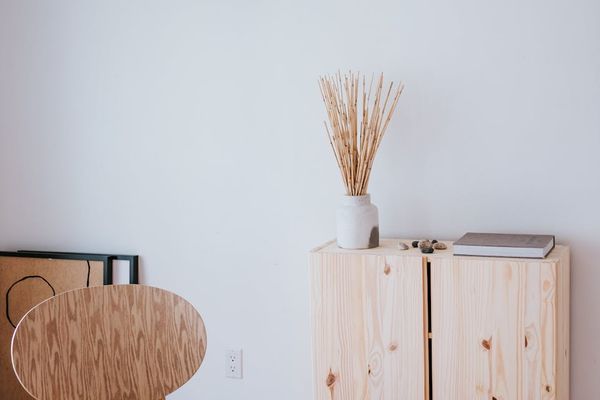 Scandinavian style interior with natural light